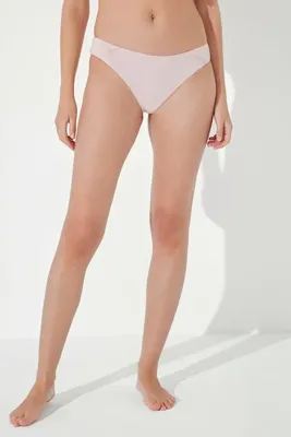 Penti Pamuklu Pembe Cotton Basic Slip Külot