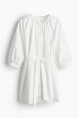 H&M Piko Şeritli Elbise