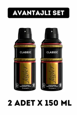 Hunca Jagler Deodorant Sprey Classıc Erkek -2'li -150 Ml