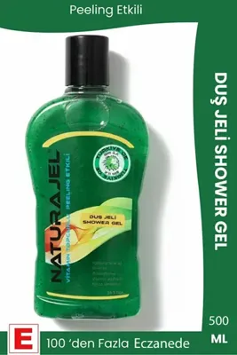 naturajel Peeling Etkili Çiçek Özlü Duş Jeli 500 Ml