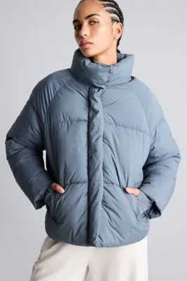DeFacto Rüzgar Geçirmez Su İtici Regular Fit Şişme Mont