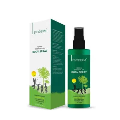 Evoderm Herbal Essential Oil Body Sprey 150 ml ( 1 ADET )