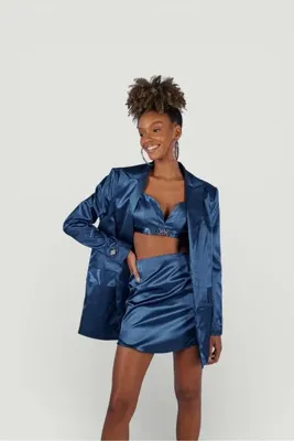 Holly Lolly Fancy Blazer Ceket Lacivert