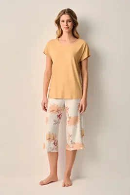 SUWEN Holly Kapri Şort Pijama Takımı
