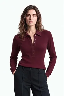Masha Kate Pamuklu Polo Üst