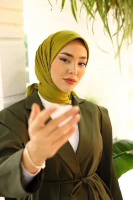 Silk Home Düz Renk Twill Eşarp