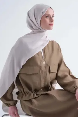 Armine Lyocell Naia Zikzak Desen Şal 1- 17