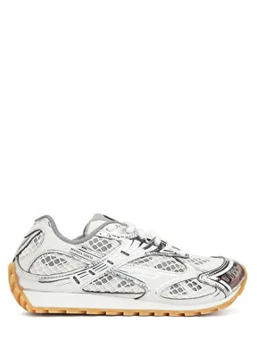 Bottega Veneta Orbit Beyaz Silver Kadın Sneaker