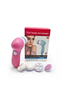 Abnturk 5 in 1 Yüz Cilt Temizleme Ve Masaj Aleti 5 Başlıklı Ultra Kaliteli peeling Cihazı