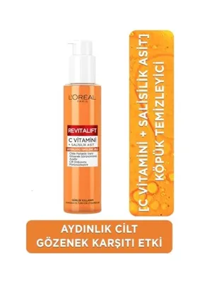 Marmara Avm Revitalift Clinical C Vitamini ve Salisilik Asit Içeren Köpük Temizleyici