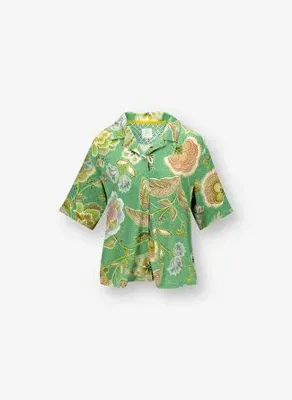 Pip Studio Yeşil Viscose Bluz