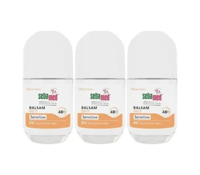 Sebamed Deodorant Roll-on 50ml Balsam Hassas/sensitive 3 Lü Set