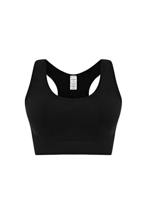Glo Studio Aria Seamless Bra Onyx Kadın Spor Sütyeni