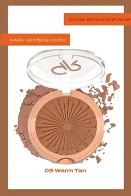Golden Rose Sun Bright Bronzer Powder - 05 Warm Tan - Bronzlaştırıcı Pudra