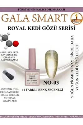 gala smart MAGİC FLASH CAT EYE KALICI OJE 10 mle CAT-3
