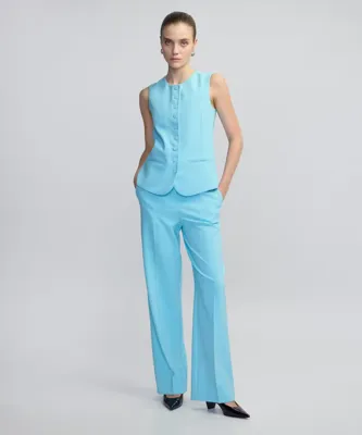 Miss İpekyol Wide leg fit elastik bel pantolon