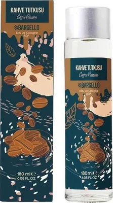 Diğer Bargello Kahve Tutkusu 180 Ml Cam Dökme Kapak Kolonya Edc