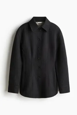 H&M Beli Belirgin Gömlek
