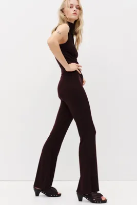 H&M İspanyol Paça Jarse Pantolon
