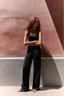 Bershka Geniş paça pantolon