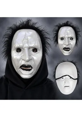 Str Store Siyah Saçlı Michael Myers Plastik Karakter Maskesi