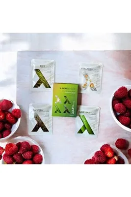 XAURA GLOBAL Beauty X-Mixed Maske | Karma Cilt Bakım Maske Seti - 4 Farklı Maske Bir Arada