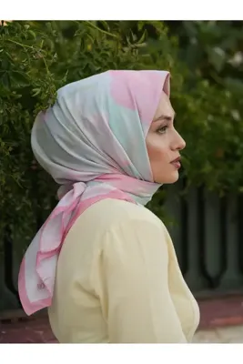 MONOOR PAMUKLU SOFT EŞARP FRESH ÇİÇEK DESEN