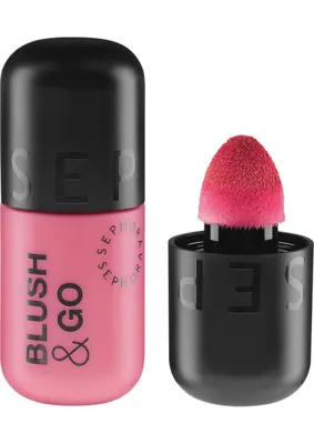 Sephora Collectıon Blush & Go - Mat Bitişli Likit Allık 02 On The Go (7 Ml)