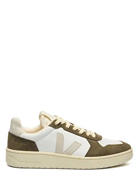 Veja V-82 Grained Haki Bej Kadın Deri Sneaker