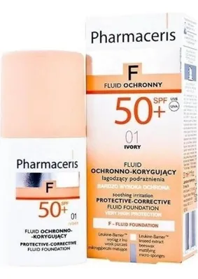 Alyron Store Spf 50+ Ivory Protective Corrective Foundation Kapatıcı Fondöten Fluide Kapatıcı Fondoten (50 Ml)