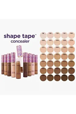 Tarte Cosmetics Shape tape creamy concealer - Tam kapatıcılı nemlendirici kremsi kapatıcı 10ml