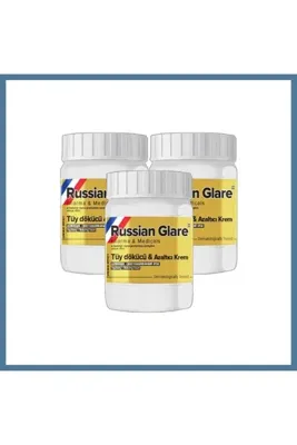 MyBest Glegnd Rus Glare Tüylere Krem Nano 3 Adet x 50 ml Rus Merhemi ZFR