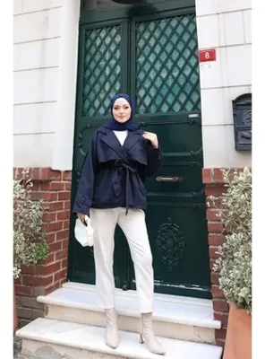 Bwest TRENÇKOT - LACİVERT