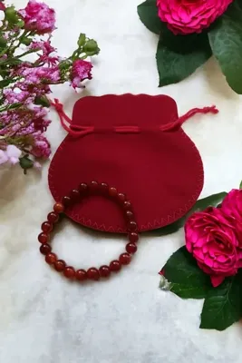 Zodyak Doğal Taş Kırmızı Akik Taşı Bileklik Doğal Taşlar Orijinal Gerçek Akik Taşı Bileklik