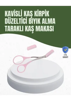 Sultan Store Hassas Kesim Için Kavisli Yüz Bakım Makası