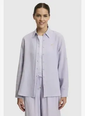 U.S. Polo Assn. Kadın Lila Uzun Kollu Gömlek 50324689