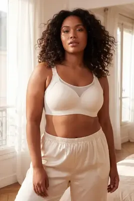 Trendyol Curve Taş Dikişsiz Lazer Kesim Görünmez/Hayalet Balensiz Kaplı Bralette Büyük Beden Sütyen TBBSS26CW00019