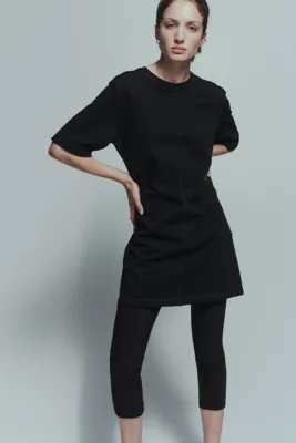 H&M Pamuklu Tişört Elbise