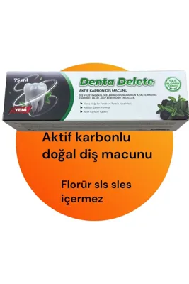 Bayer DENTA DELETE AKIF KARBON DIS MACUNU 75 ML