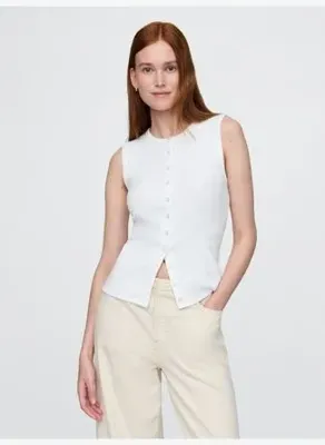 Gap Modern Fitilli Hırka Yelek 