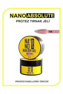 Nano Absolute PROTEZ TIRNAK JELİ 50ML 126 G-5126 BUILDER GEL