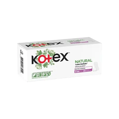 Kotex Natural Normal Günlük Ped 28'li
