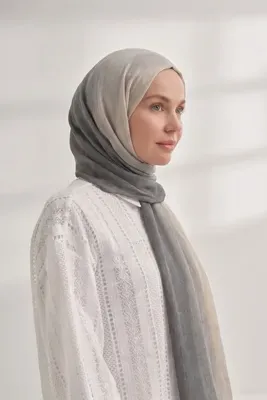 ARMANDA PURE COMFORT VİSKOZ ŞAL - FÜME-BEJ