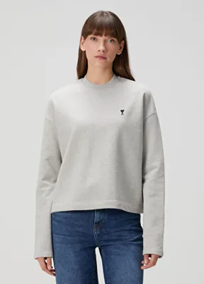 Ami Paris Gri Sweatshirt