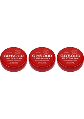 GLYSOLID Glysolid Glysolıd Hautbalsam Parfümsüz Cilt Bakım Balsamı 3 x 100 ml