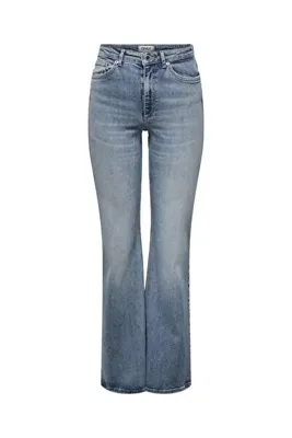 ONLY Geniş kesim kot pantolon ONLJUICY Hohe Taille Ausgestellt Jeans