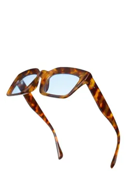 WATCHOFROYAL ROYAL EYEWEAR RE3002 MAVİ LEOPAR  UNİSEX GÜNEŞ GÖZLÜĞÜ
