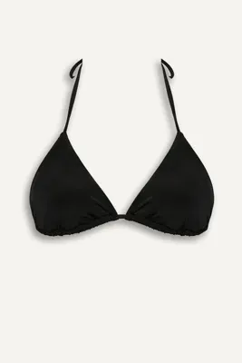 Defacto İpli Siyah Kadın Bikini Üstü T3666AZ/BK81