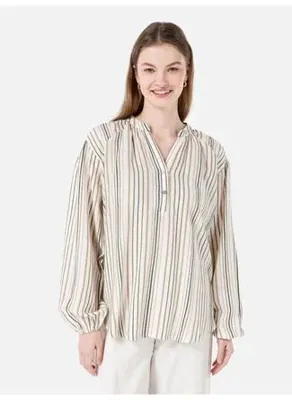 Colins Regular Fit   Kadın Bej  Gömlek Cl1067147