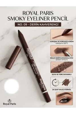 DERLİVA Smoky Eyeliner Kalem – Suya Dayanıklı 24 Saat Kalıcı